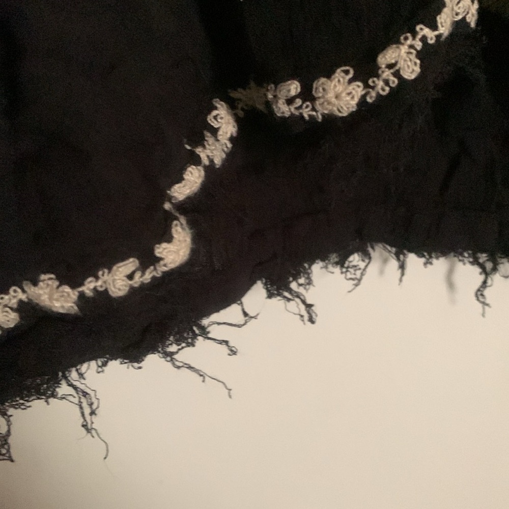 ❤️Black sz Small free people flowy top/very mini dress - Picture 4 of 6